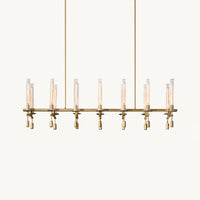 WOMO Candelabra Linear Chandelier -WM2923