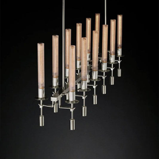 WOMO Candelabra Linear Chandelier -WM2923