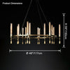 WOMO Candelabra Round Chandelier-WM2924 thumbnail