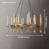 WOMO Candelabra Round Chandelier-WM2924 thumbnail