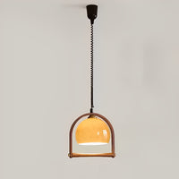 WOMO Dome Glass Rise Fall Pendant Light-WM2934