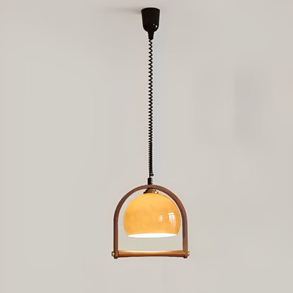 WOMO Dome Glass Rise Fall Pendant Light-WM2934