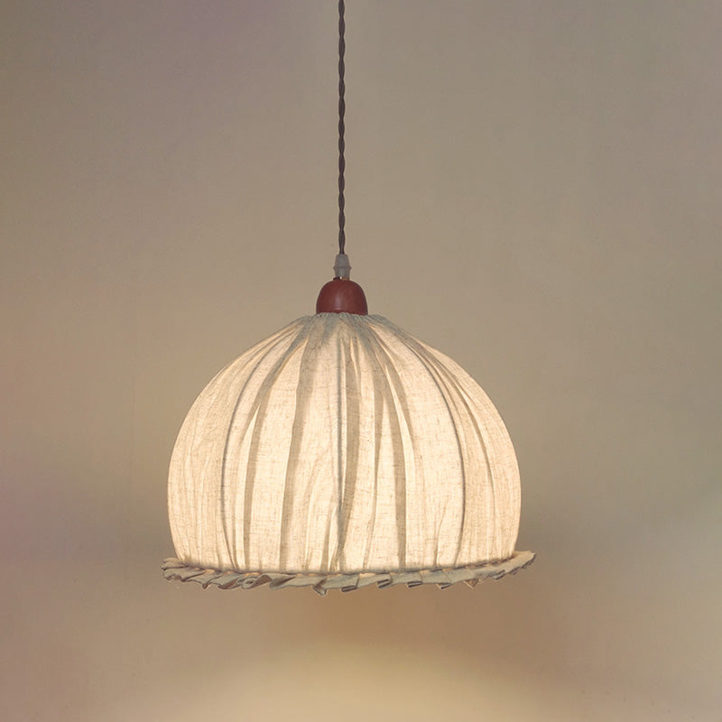 WOMO Dome Linen Pendant Light-WM2939