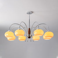 WOMO Dome Glass Arm Chandelier-WM2943