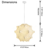 WOMO Dandelion Silk Pendant Light-WM2949 thumbnail