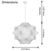 WOMO Dandelion Silk Pendant Light-WM2949 thumbnail