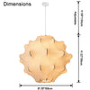WOMO Dandelion Silk Pendant Light-WM2949 thumbnail