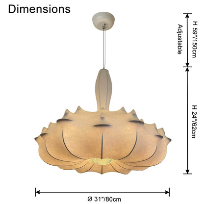 WOMO Large Silk Chandelier-WM2955