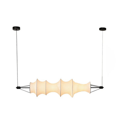 WOMO Fabric Linear Pendant Light-WM2956