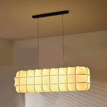 WOMO Rectangular Fabric Chandelier-WM2957