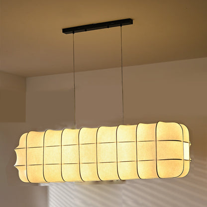 WOMO Rectangular Fabric Chandelier-WM2957