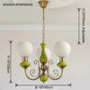 WOMO Glass Globe French Chandelier-WM2958 thumbnail