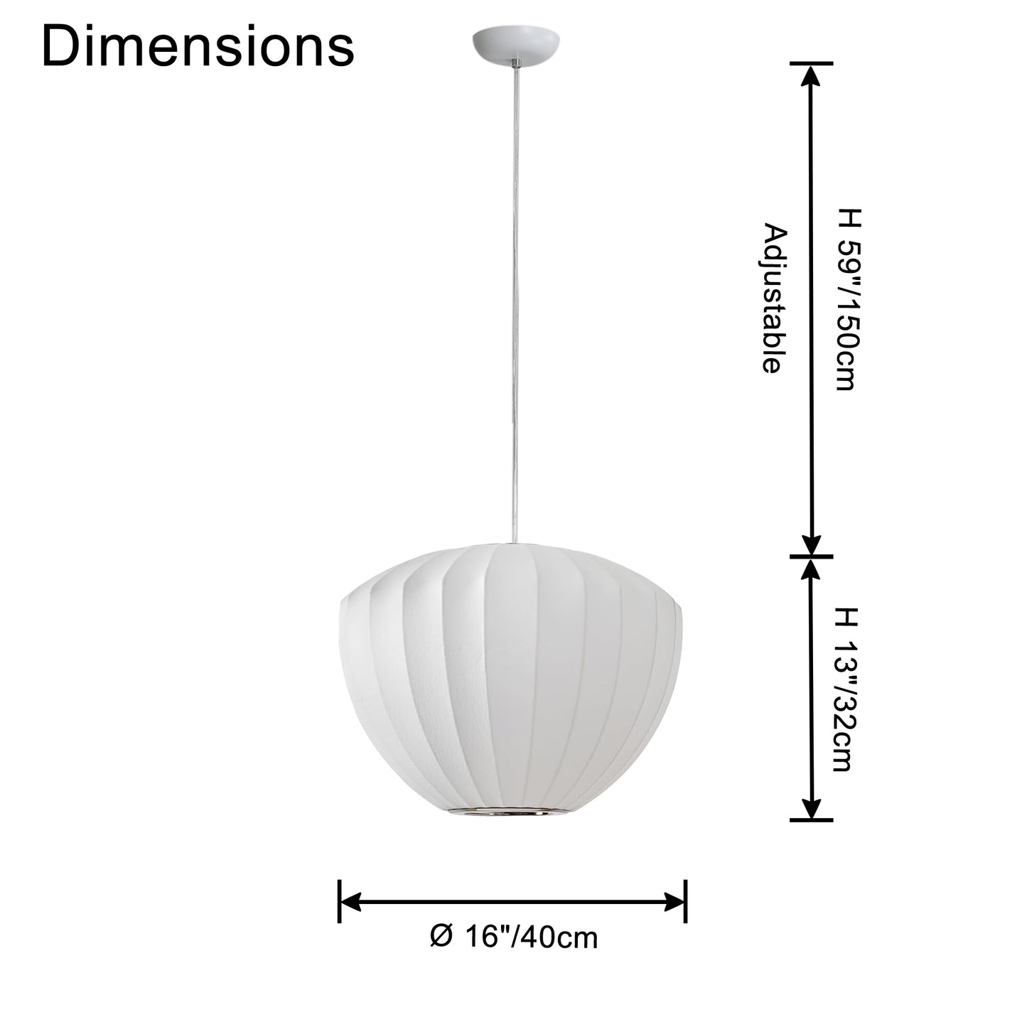 WOMO Apple Silk Pendant Light-WM2960