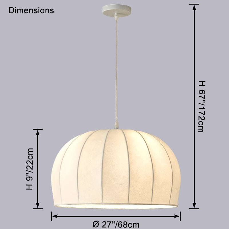 WOMO Cap Silk Pendant Light-WM2967