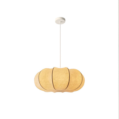 WOMO Pumpkin Silk Pendant Light-WM2968