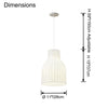 WOMO Bell Silk Pendant Light-WM2970 thumbnail