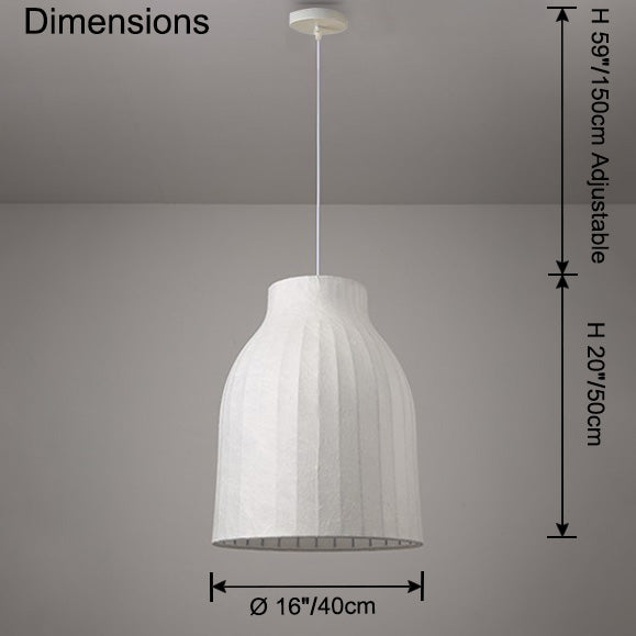 WOMO Bell Silk Pendant Light-WM2970