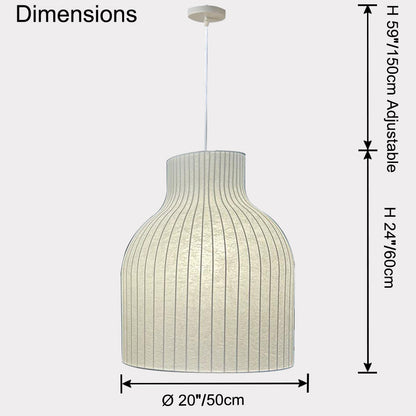 WOMO Bell Silk Pendant Light-WM2970