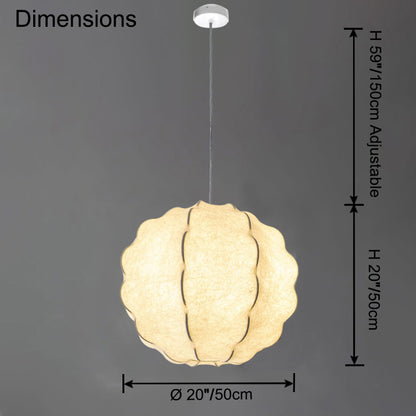 WOMO Starfruit Silk Pendant Light-WM2976