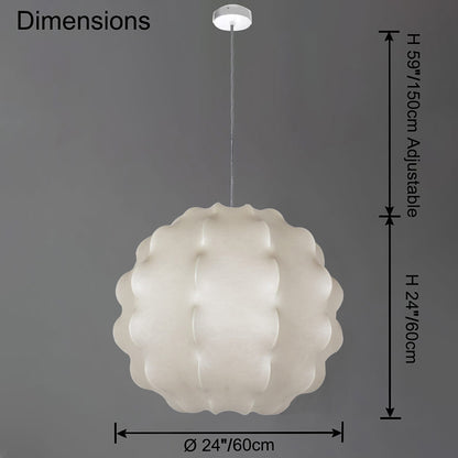 WOMO Starfruit Silk Pendant Light-WM2976