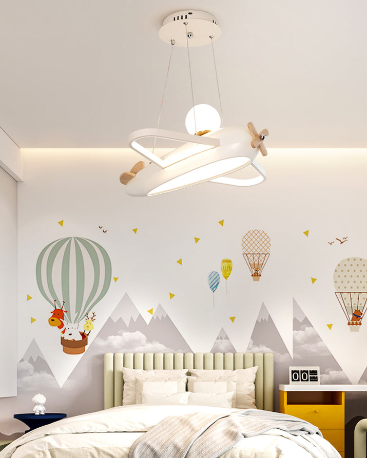 WOMO Children Airplane Pendant Light-WM2981