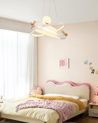 WOMO Children Airplane Pendant Light-WM2981