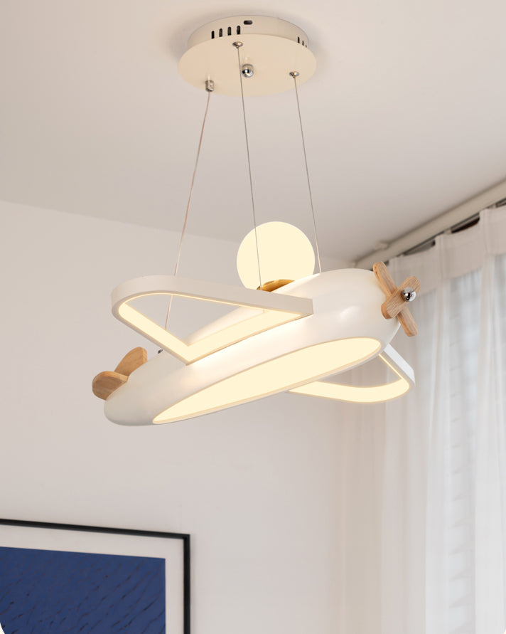 WOMO Children Airplane Pendant Light-WM2981