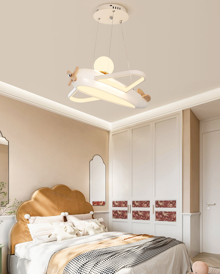 WOMO Children Airplane Pendant Light-WM2981