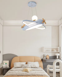 WOMO Children Airplane Pendant Light-WM2981