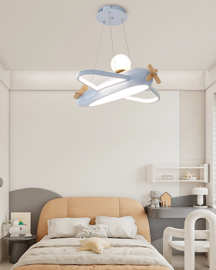 WOMO Children Airplane Pendant Light-WM2981