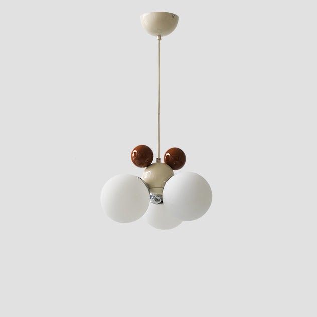 WOMO Glass Globe Pendant Light-WM2982