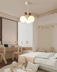 WOMO Glass Globe Pendant Light-WM2982