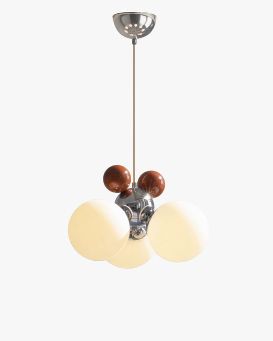 WOMO Glass Globe Pendant Light-WM2982