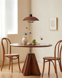 WOMO Walnut Dome Pendant Light-WM2983