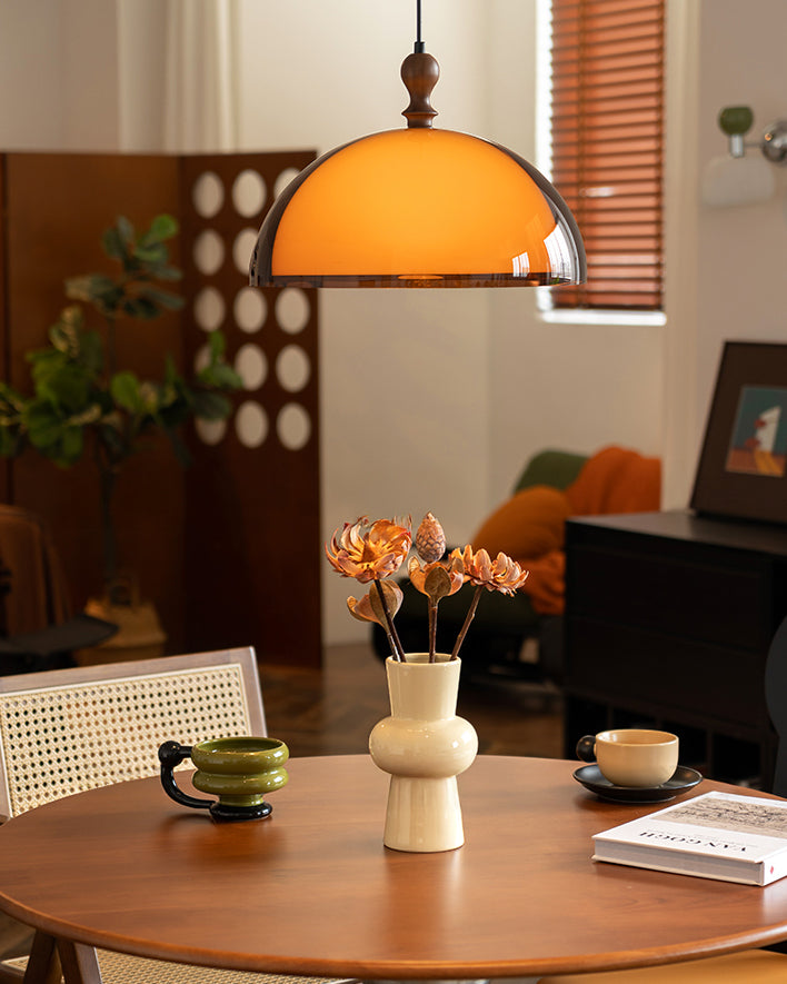 WOMO Brown Dome Pendant Light-WM2985