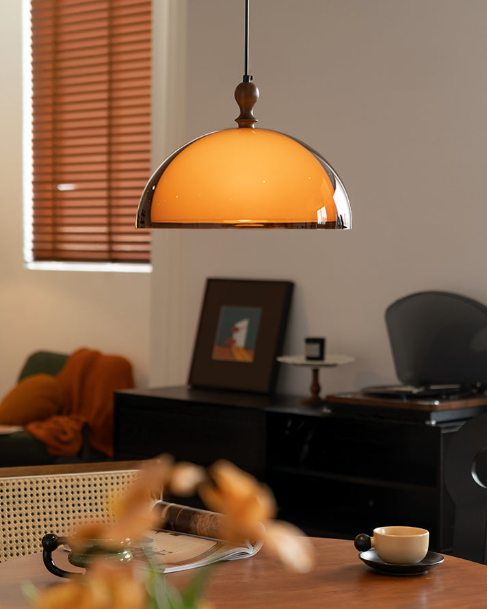 WOMO Brown Dome Pendant Light-WM2985