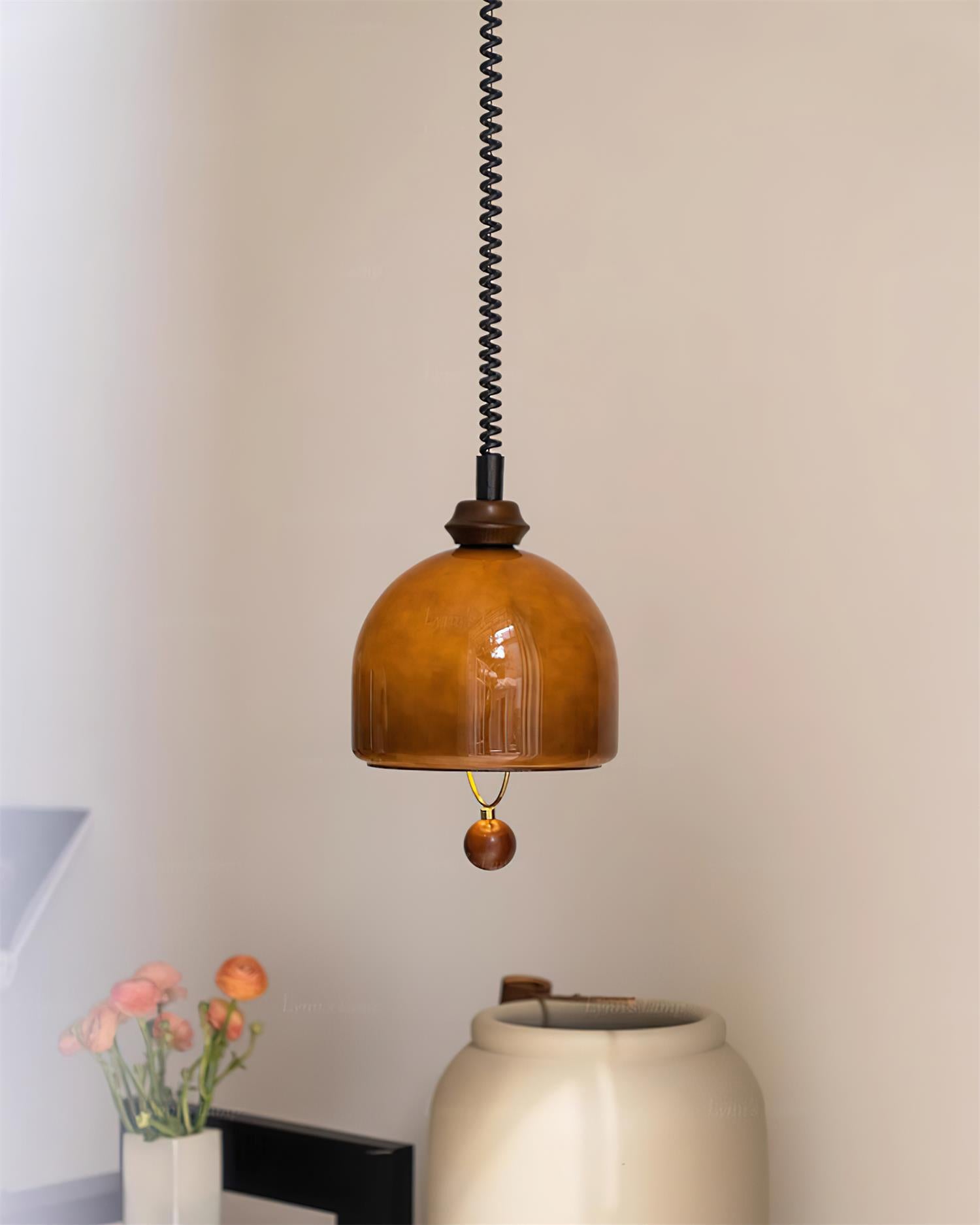 WOMO  Dome Rise and Fall Pendant Light-WM2988