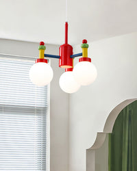 WOMO Globe Multicolour Chandelier-WM2989