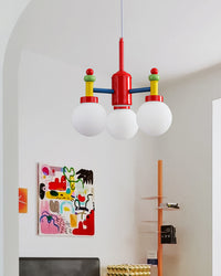 WOMO Globe Multicolour Chandelier-WM2989