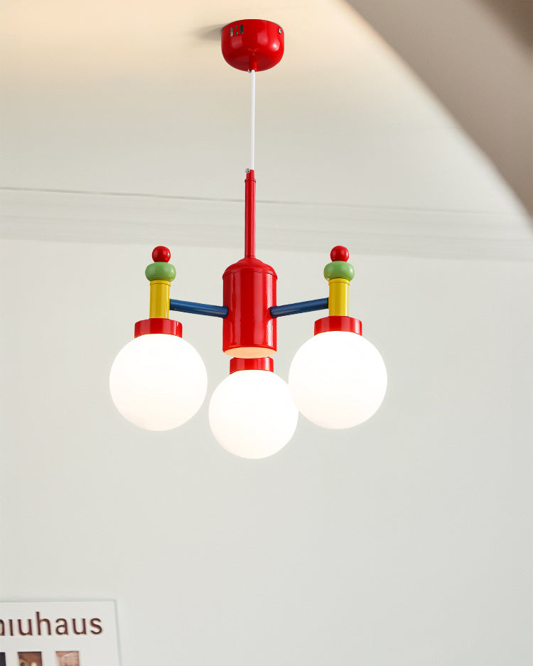 WOMO Globe Multicolour Chandelier-WM2989