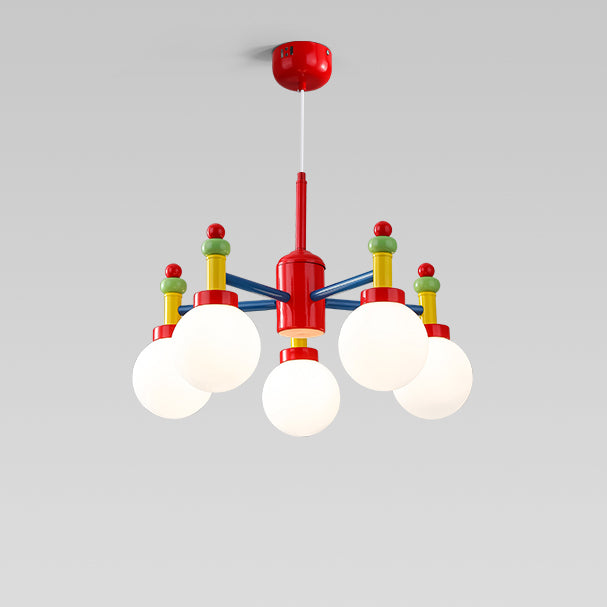 WOMO Globe Multicolour Chandelier-WM2989