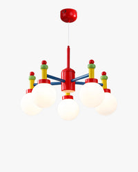 WOMO Globe Multicolour Chandelier-WM2989