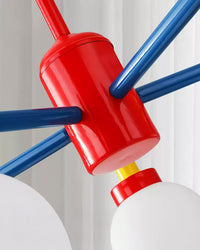 WOMO Globe Multicolour Chandelier-WM2989