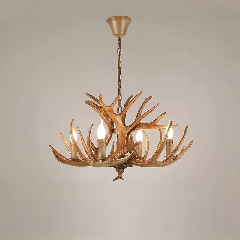 WOMO Resin Antler Chandelier-WM2991