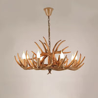 WOMO Resin Antler Chandelier-WM2991