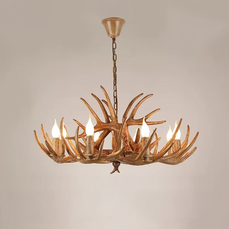 WOMO Resin Antler Chandelier-WM2991