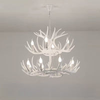 WOMO Resin Antler Chandelier-WM2991