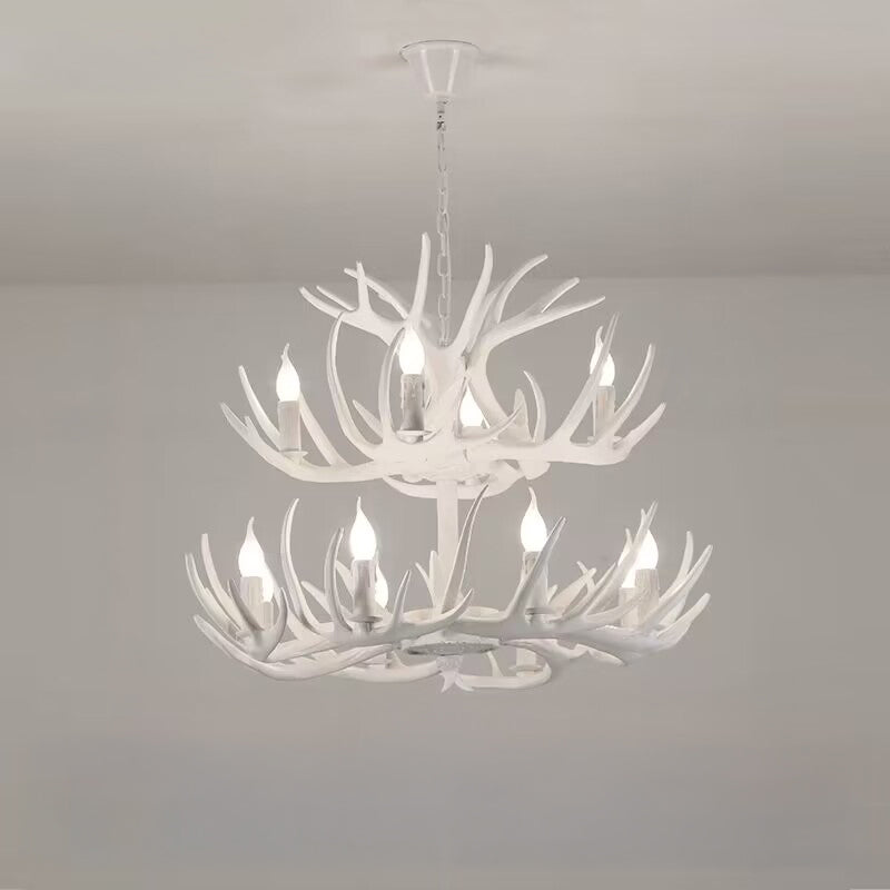 WOMO Resin Antler Chandelier-WM2991