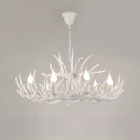 WOMO Resin Antler Chandelier-WM2991