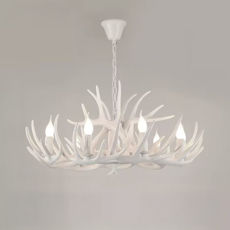 WOMO Resin Antler Chandelier-WM2991